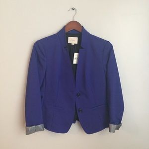 NWT purple LOFT blazer